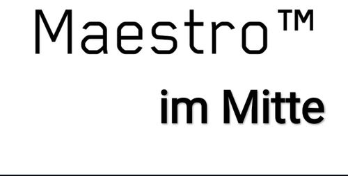 Maestro im Club Zentral